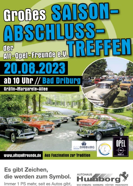 Abschlusstreffen 2023 Bad Driburg